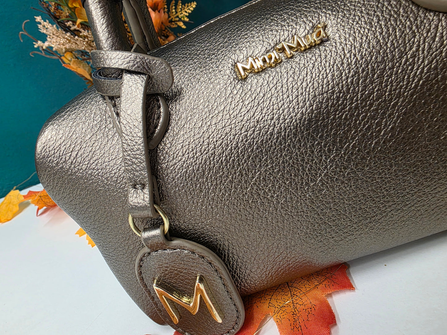 Borsa a Bauletto piccola Cromata