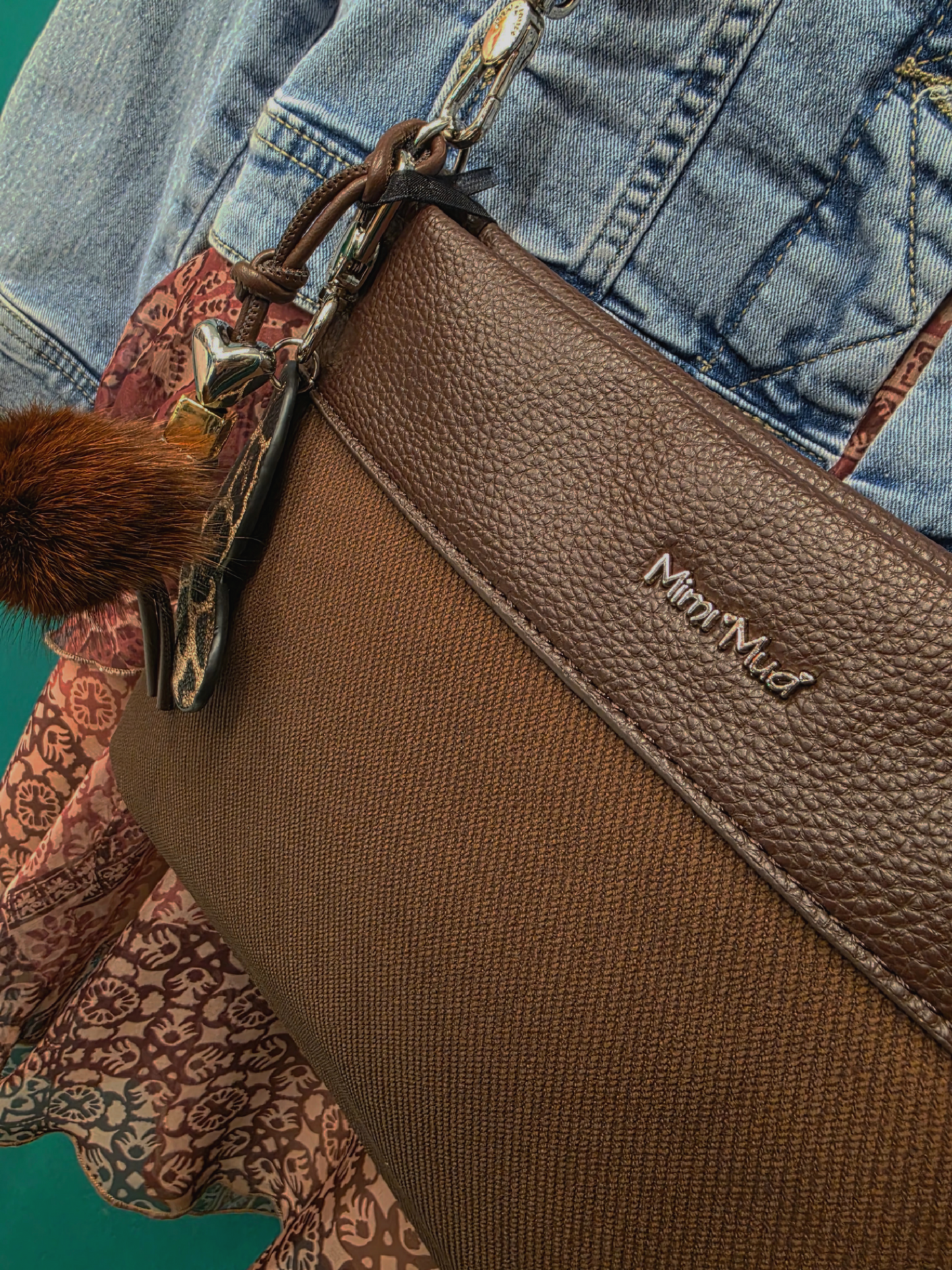 Borsa a busta con tracolla