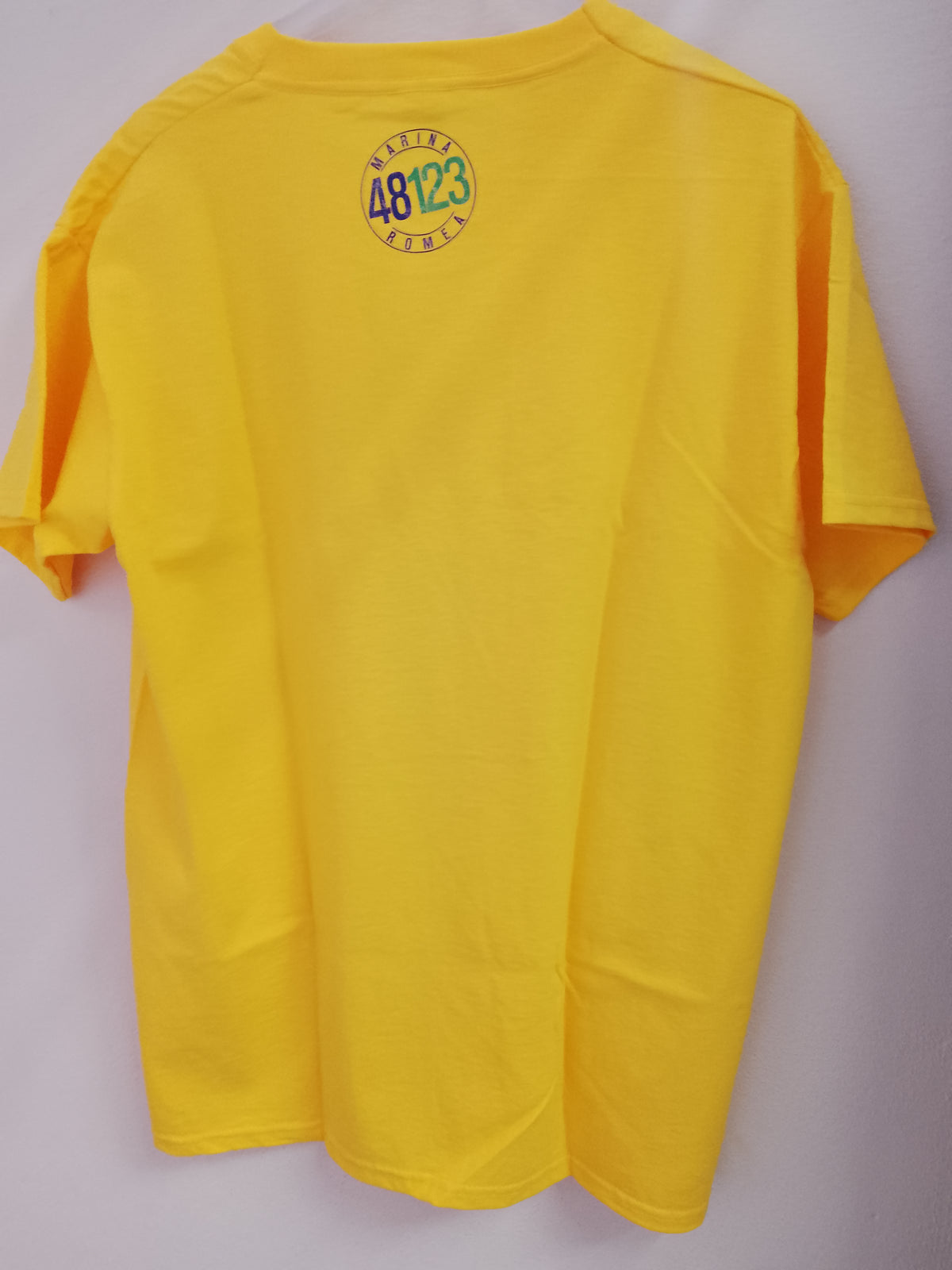 T-SHIRT UOMO GIALLA MARINA ROMEA 48123