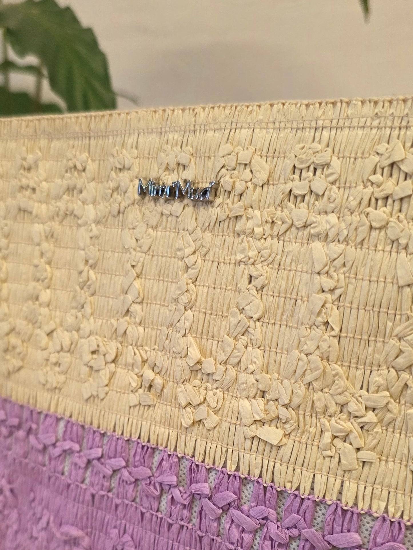 Portaoggetti in paglia Lilla