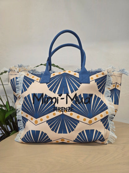 Borsa grande Blu Mimì-Muà