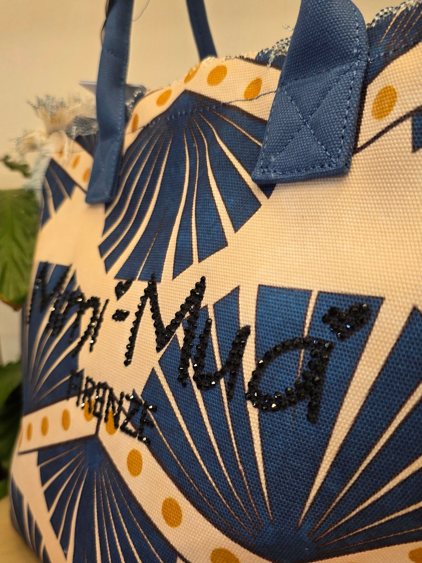 Borsa grande Blu Mimì-Muà