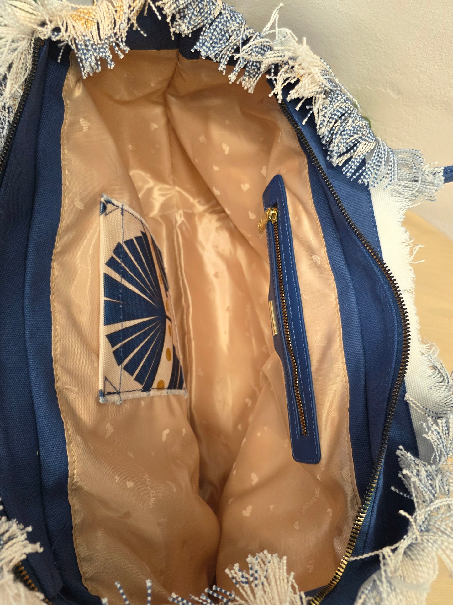 Borsa grande Blu Mimì-Muà