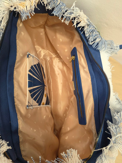 Borsa grande Blu Mimì-Muà