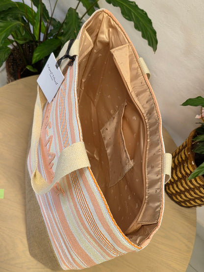 Borsa Mare a righe Rosa Mimì-Muà