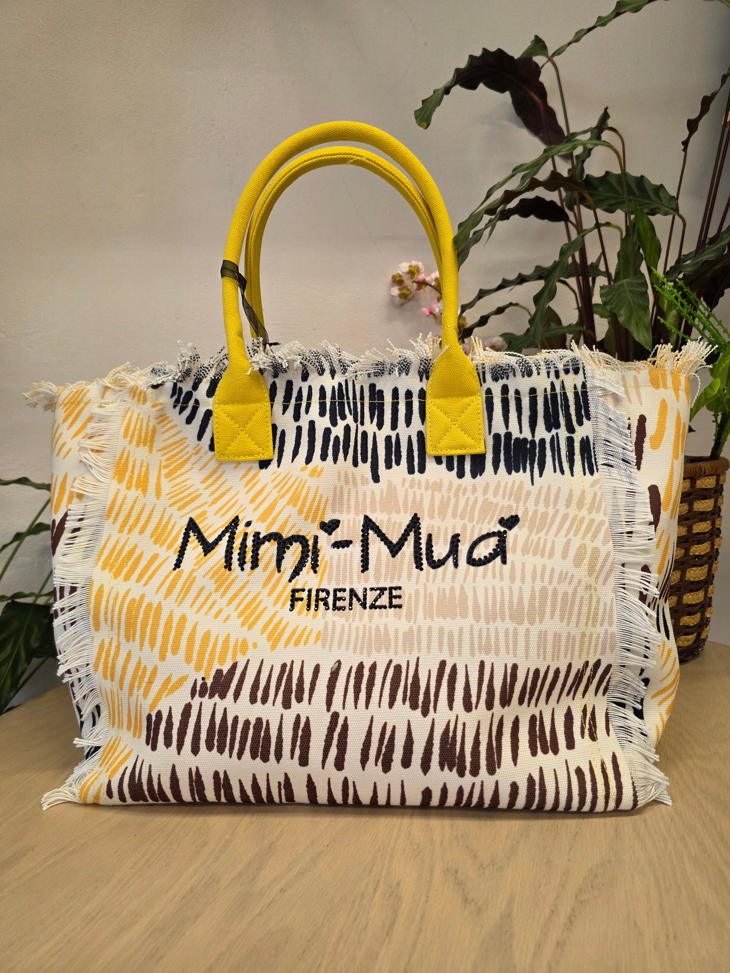Borsa grande Gialla Mimì-Muà