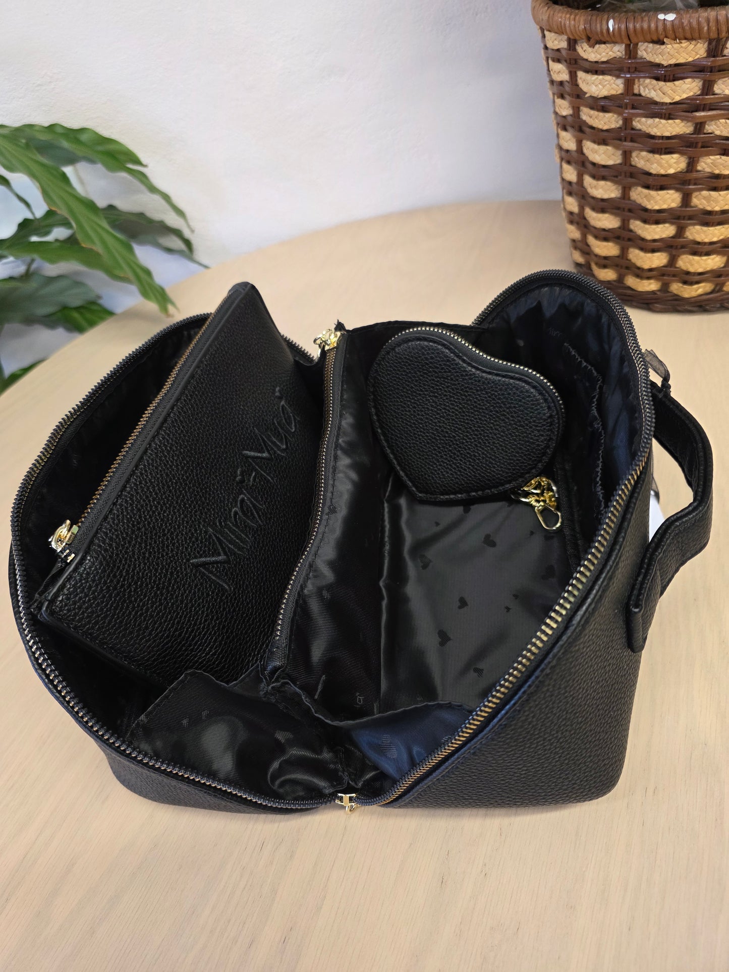 Beauty case in Ecopelle