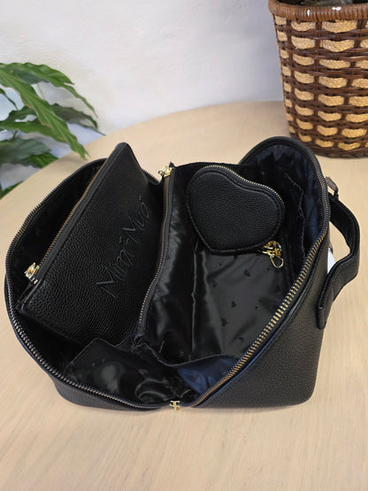 Beauty case in Ecopelle