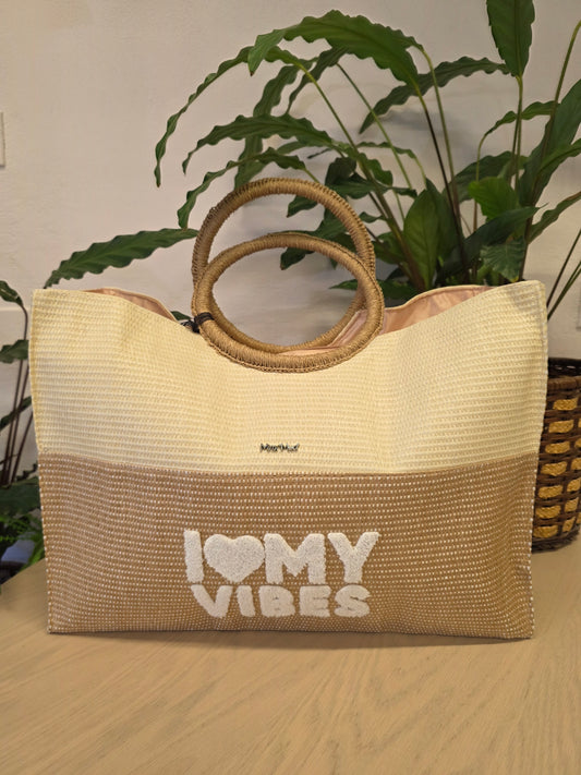 Borsa in Paglia Caffè Mimì-Muà