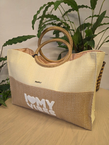 Borsa in Paglia Caffè Mimì-Muà