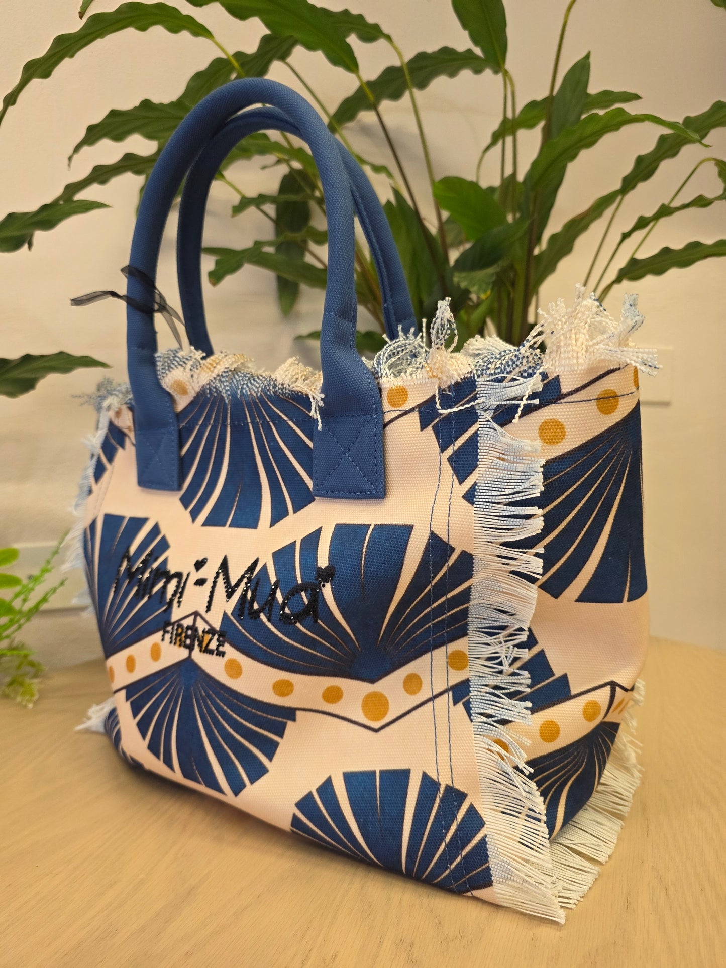 Borsa piccola Blu Mimì-Muà