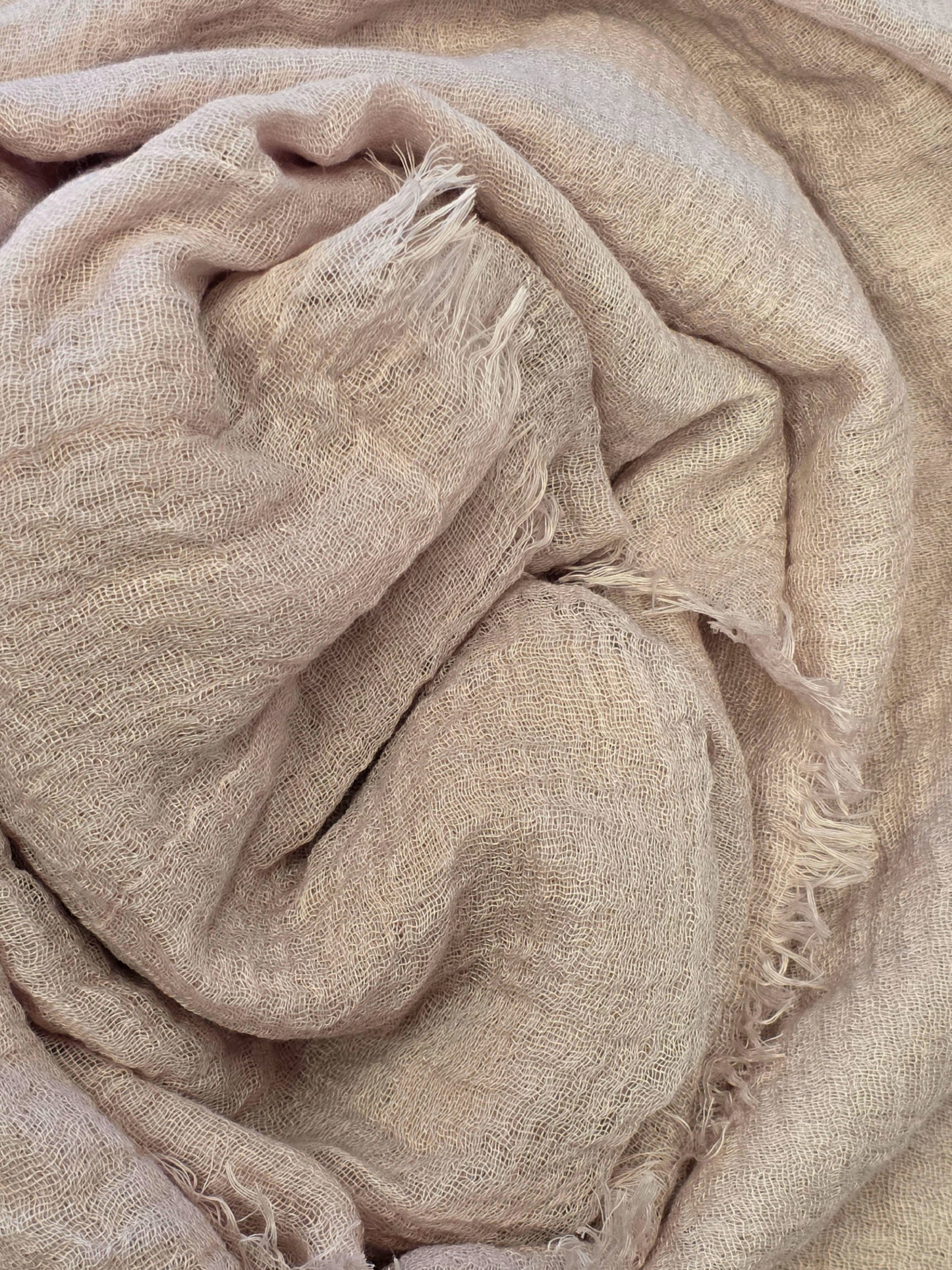 Foulard sfrangiato Taupe