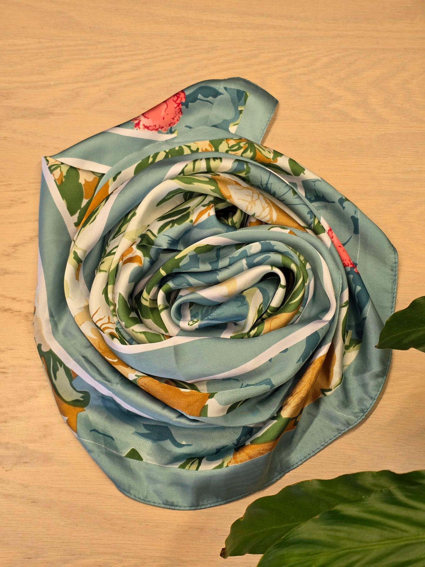 Foulard fantasia Verde