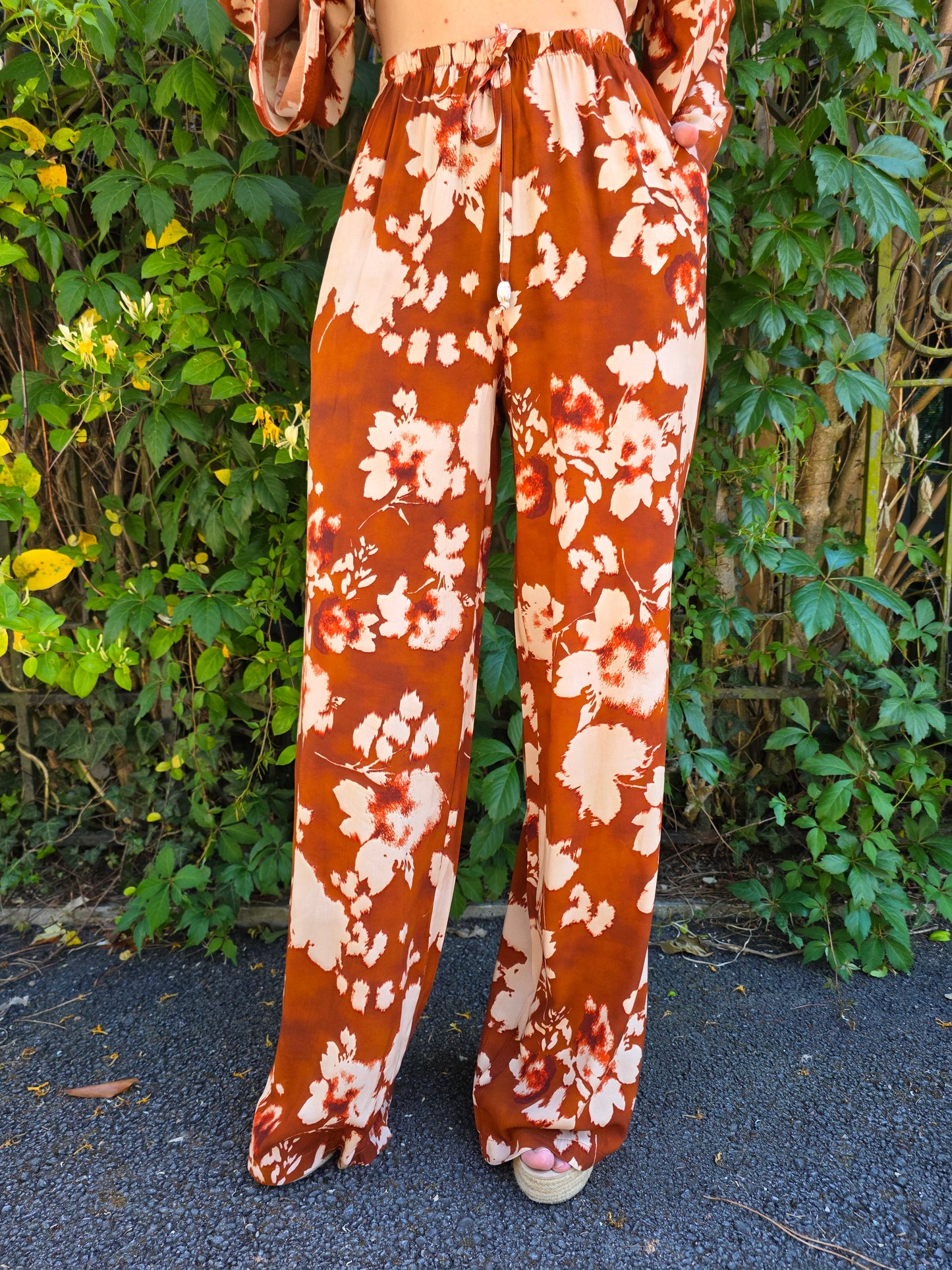 Pantalone fantasia Floreale