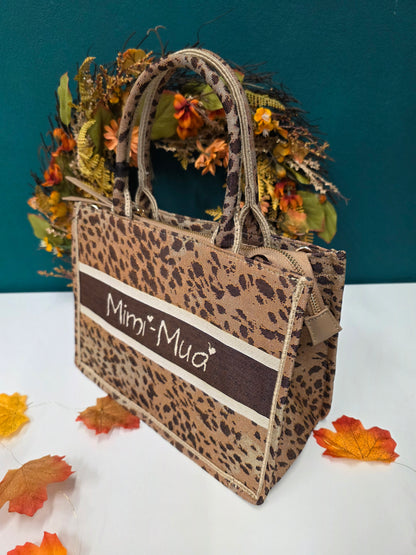 Borse Shopper piccola maculata