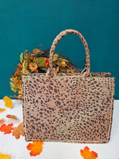 Borse Shopper grande maculata