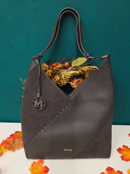 Borsa a spalla antracite