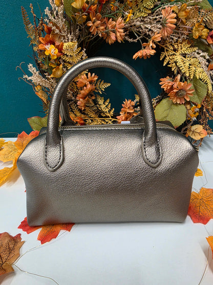 Borsa a Bauletto piccola Cromata