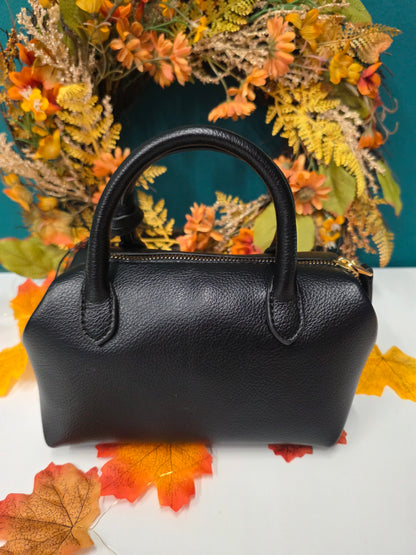 Borsa a Bauletto piccola Nera