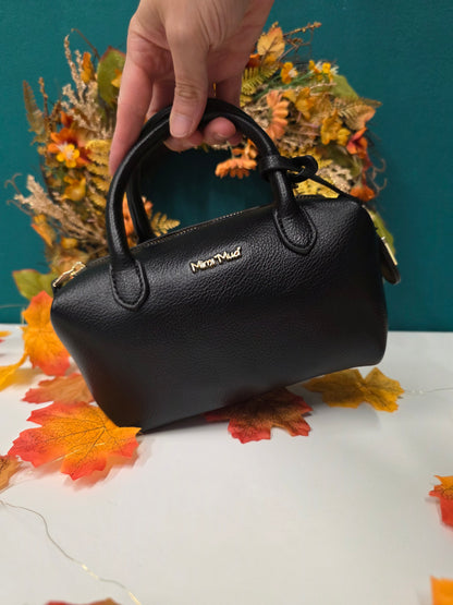 Borsa a Bauletto piccola Nera
