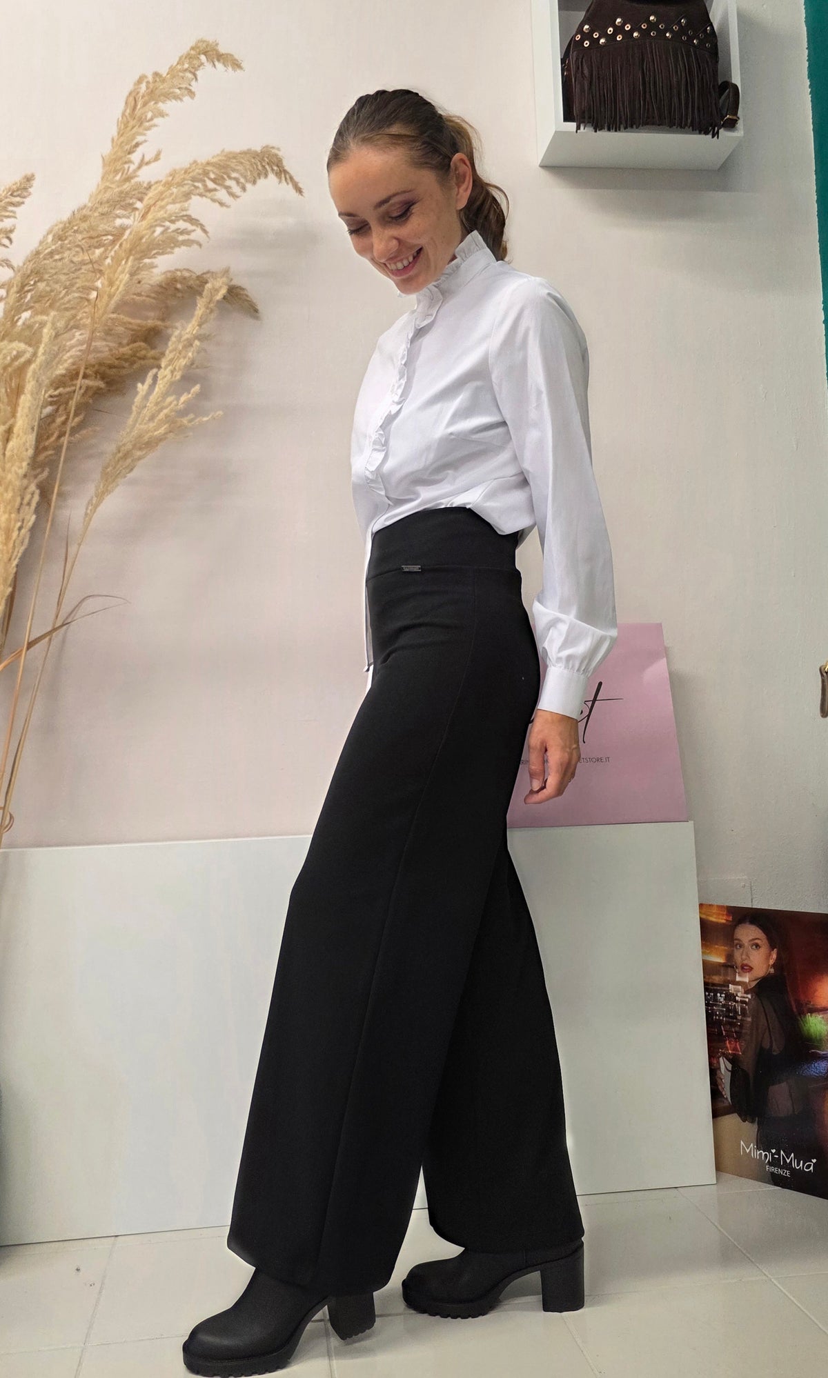 Pantalone Palazzo nero