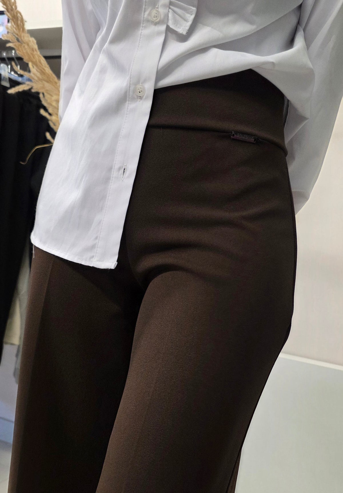 Pantalone Palazzo marrone