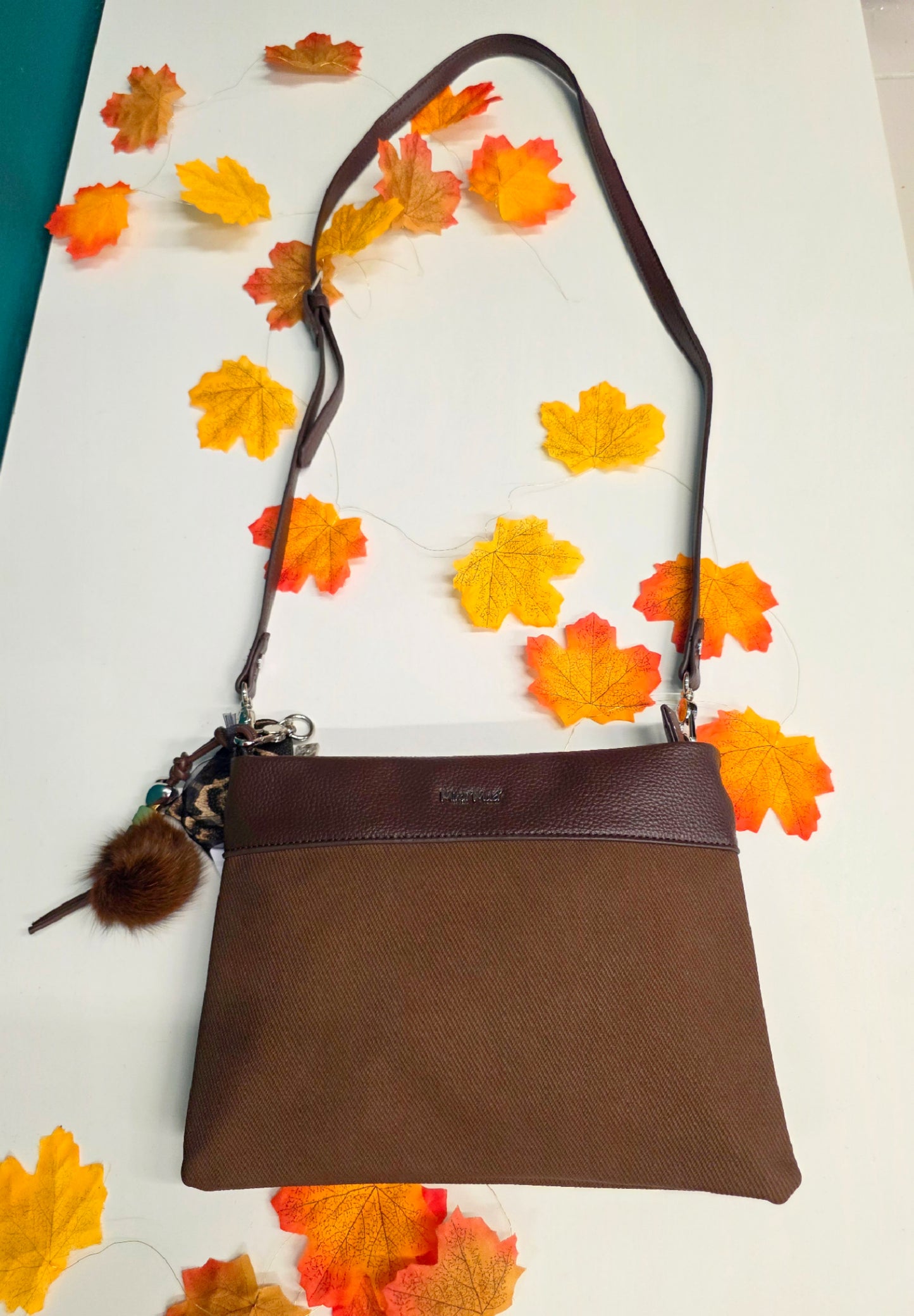 Borsa a busta con tracolla