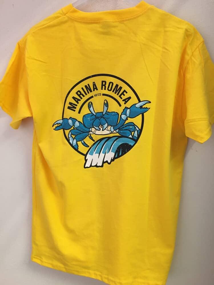 T-SHIRT UOMO GRANCHIO BLU MARINA ROMEA 48123