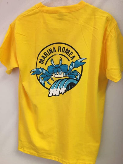 T-SHIRT UOMO GRANCHIO BLU MARINA ROMEA 48123