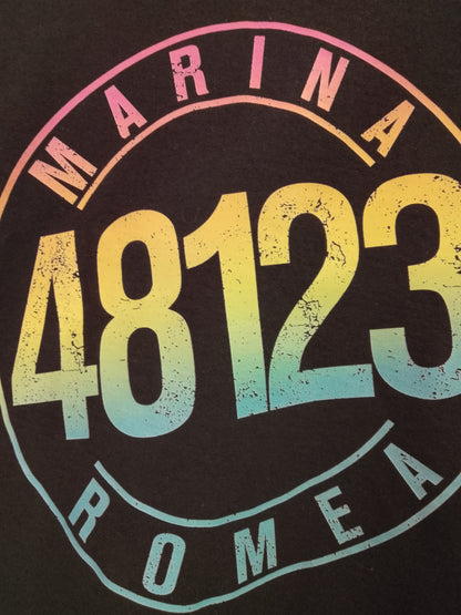 T-SHIRT UOMO NERA MARINA ROMEA 48123