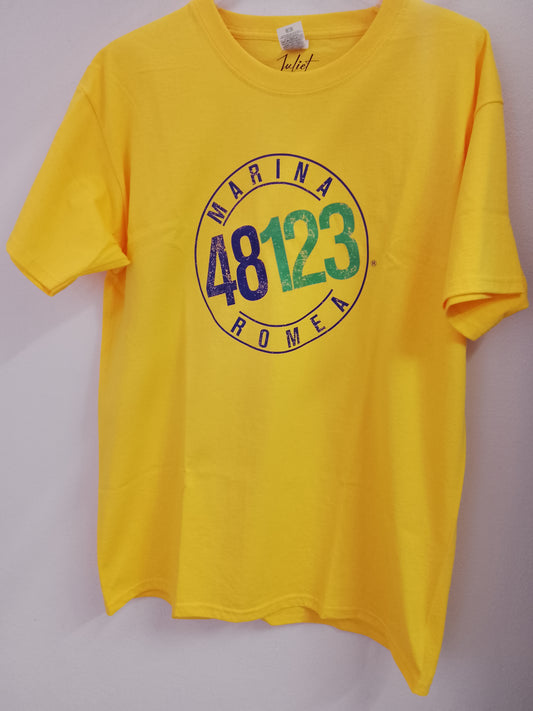 T-SHIRT UOMO GIALLA MARINA ROMEA 48123