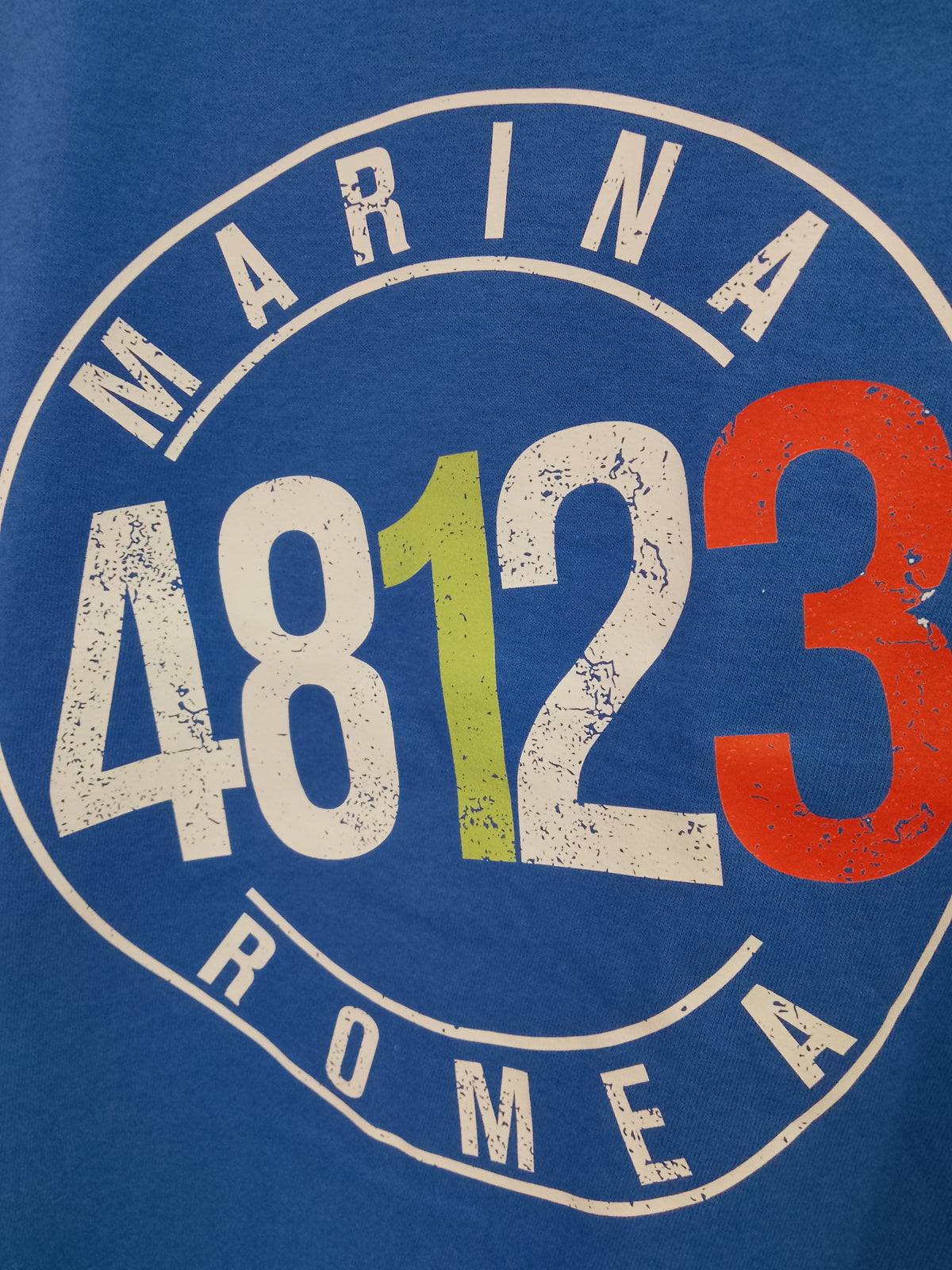 T-SHIRT UOMO BLU MARINA ROMEA 48123