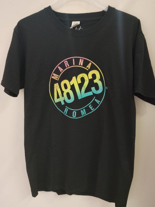 T-SHIRT UOMO NERA MARINA ROMEA 48123